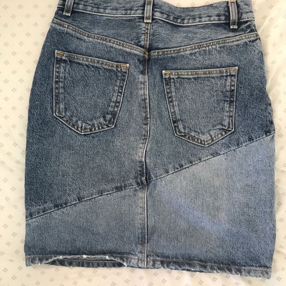 & other stories denim pencil skirt - Picture 3 of 3